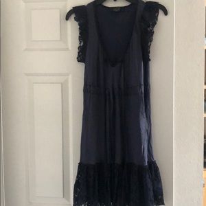 Silk dress size S